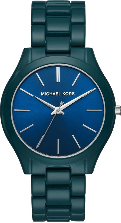 michael kors teal watch|macy's michael kors watch.